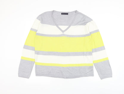 Womens UK Size 14 Marks and Spencer Multicoloured Pullover Jumper