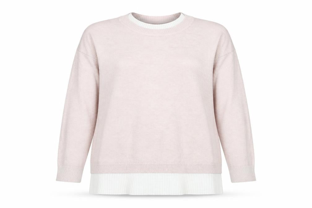 Womens UK Size L Preworn Pink Pullover Jumper