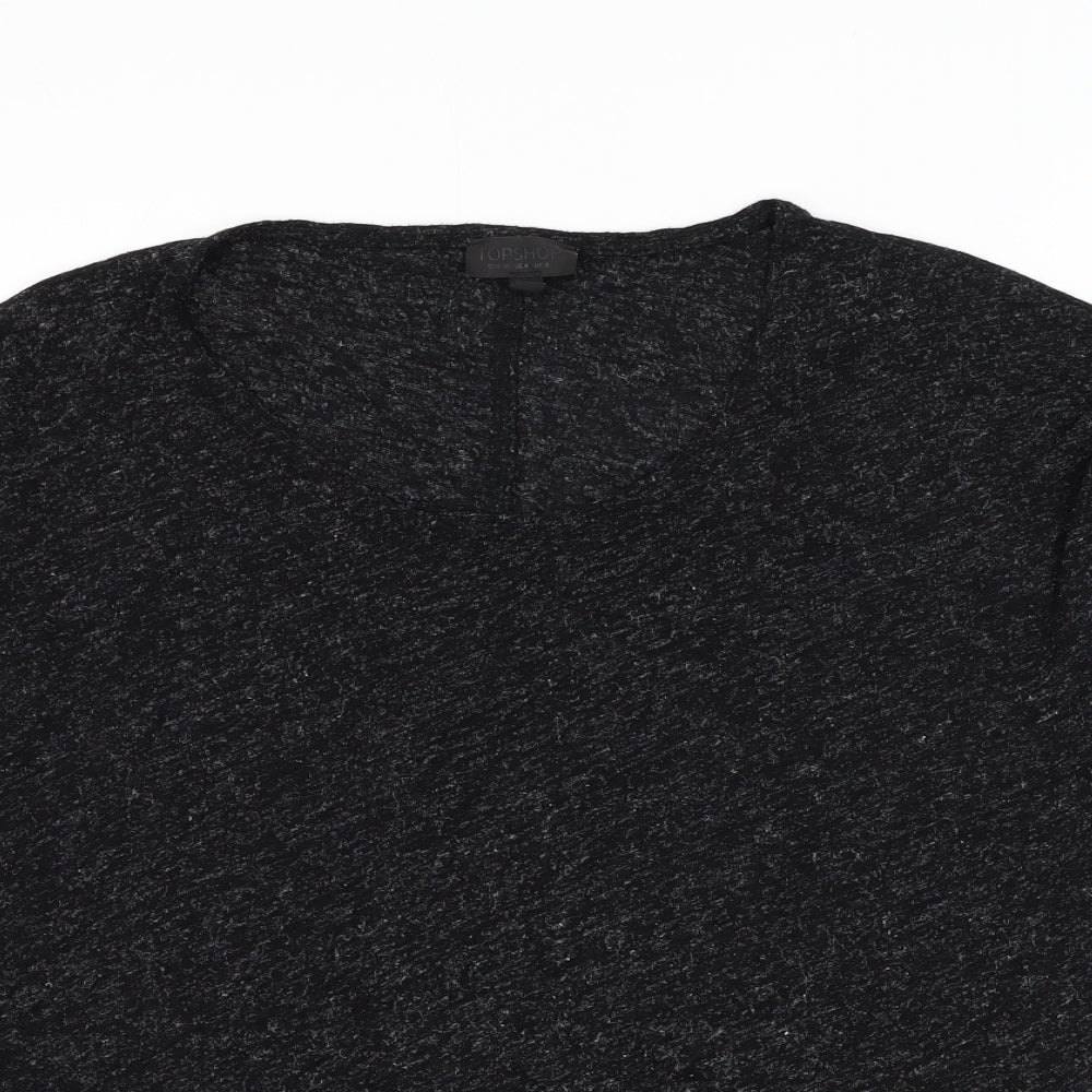 Womens UK Size 8 Topshop Black Pullover Jumper