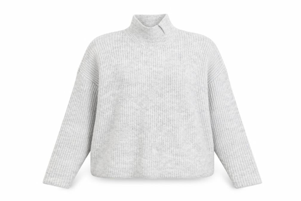 Womens UK Size 10 Primark Grey Pullover Jumper