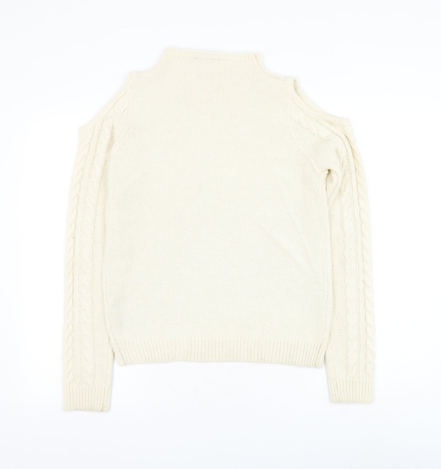 Womens UK Size 10 Dorothy Perkins Ivory Pullover Jumper