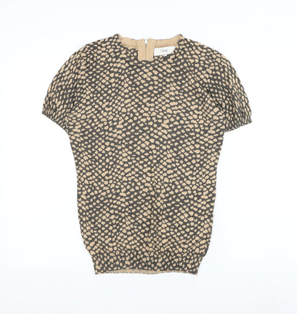 Womens UK Size 12 NEXT Brown Pullover Jumper