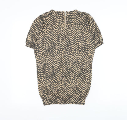 Womens UK Size 12 NEXT Brown Pullover Jumper