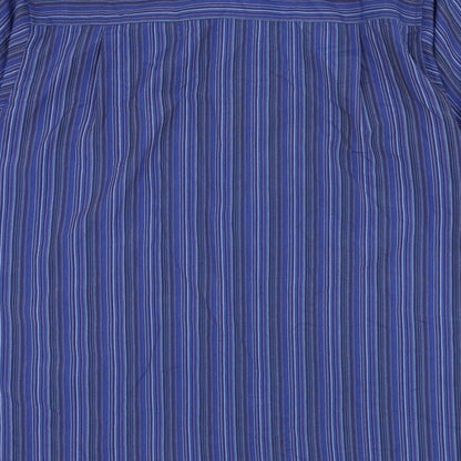 Mens UK Size M Innocenti Blue  Button-Up Short Sleeve Casual Shirt