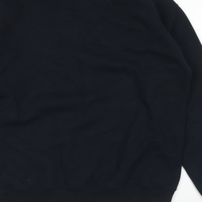 Gildan Womens Black Cotton Pullover Sweatshirt Size S Pullover - Bob Marley