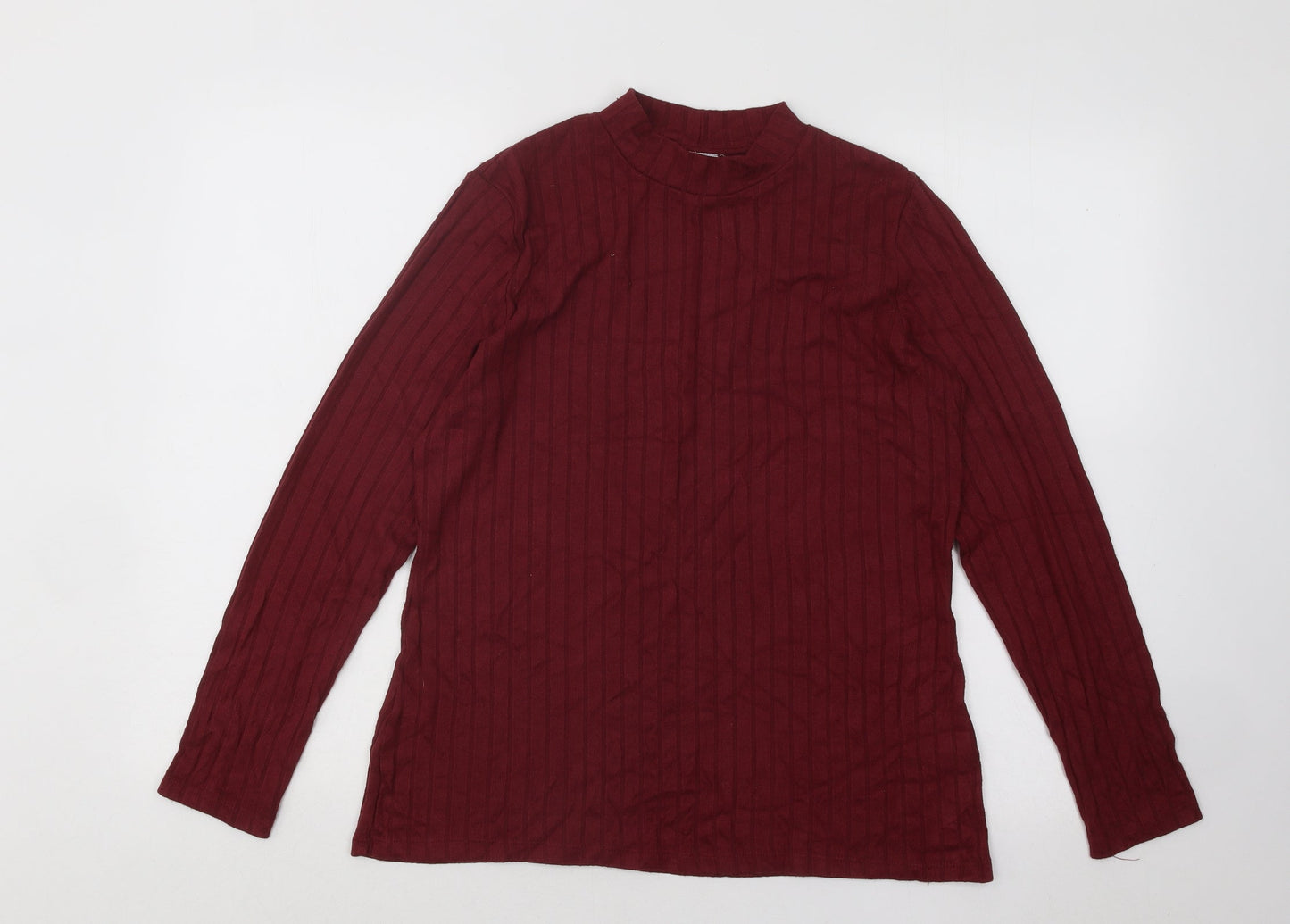 Womens UK Size 14 Papaya Purple Pullover Jumper