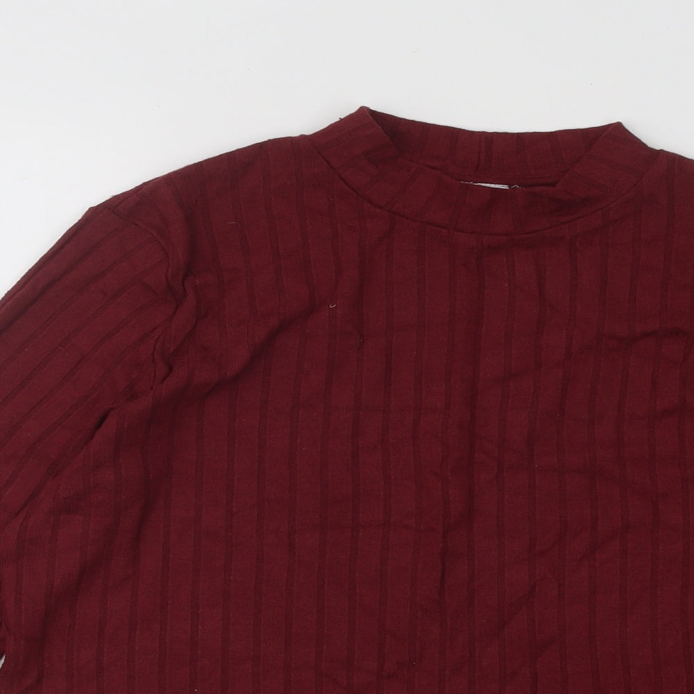 Womens UK Size 14 Papaya Purple Pullover Jumper