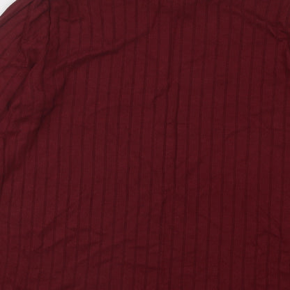 Womens UK Size 14 Papaya Purple Pullover Jumper