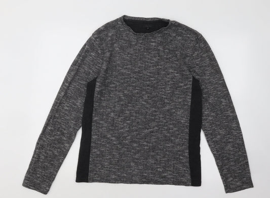 Womens UK Size S River Island Grey Pullover Jumper