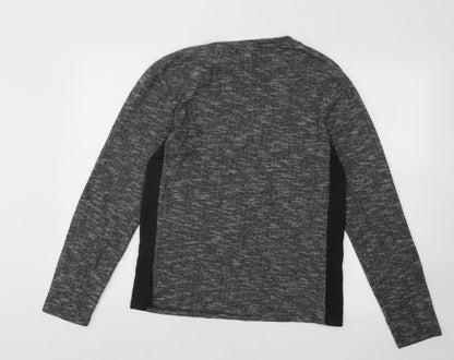 Womens UK Size S River Island Grey Pullover Jumper