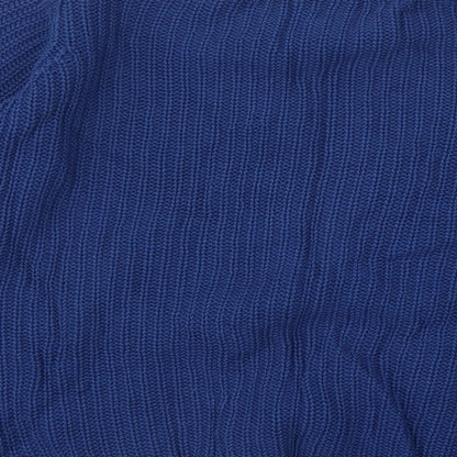 Womens UK Size 12 EWM Blue Pullover Jumper