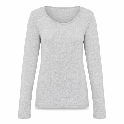 Marks and Spencer Womens Grey Scoop Neck Viscose Pullover Jumper Size 10