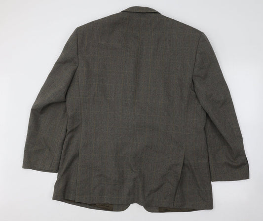 Mens UK Size 44 SCOTT Regular Brown Suit Jacket