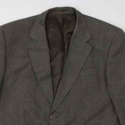 Mens UK Size 44 SCOTT Regular Brown Suit Jacket