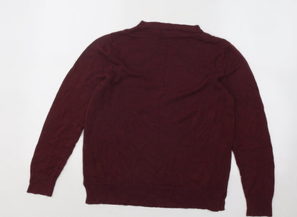 Womens UK Size 14 Marks and Spencer Purple Pullover Jumper