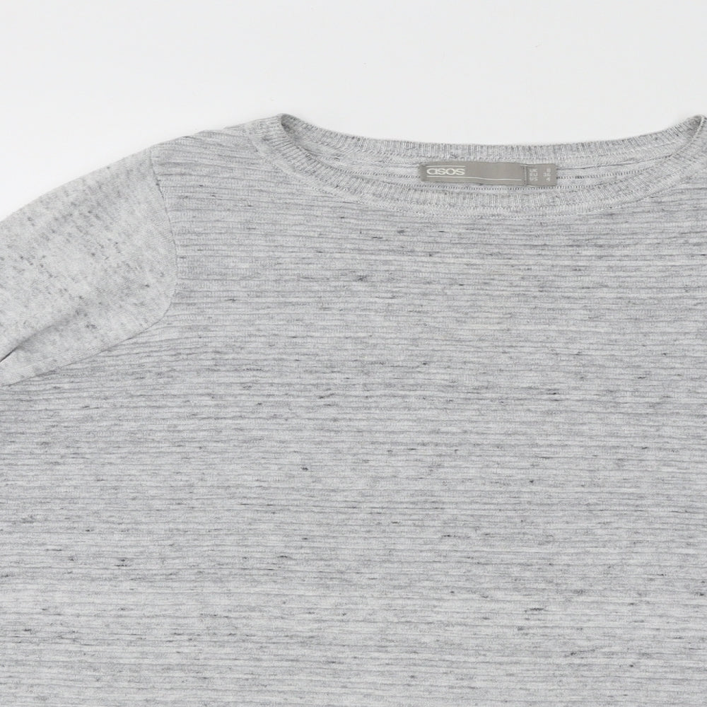 Womens UK Size 8 ASOS Grey Pullover Jumper