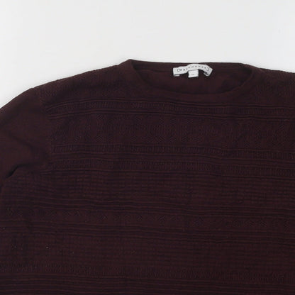 Womens UK Size 12 Warehouse Purple Pullover Jumper