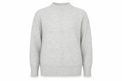 Womens UK Size S Papaya Grey Pullover Jumper