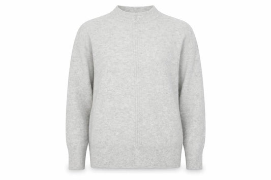 Womens UK Size S Papaya Grey Pullover Jumper