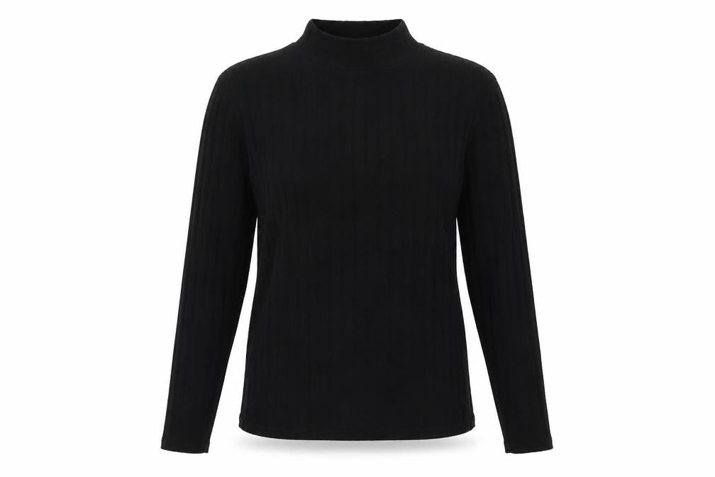 Womens UK Size 8 Nutmeg Black Pullover Jumper