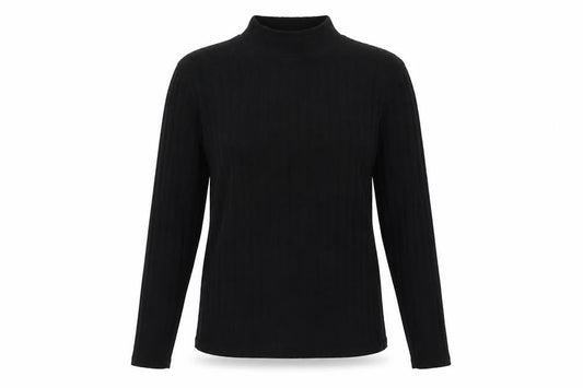 Womens UK Size 8 Nutmeg Black Pullover Jumper