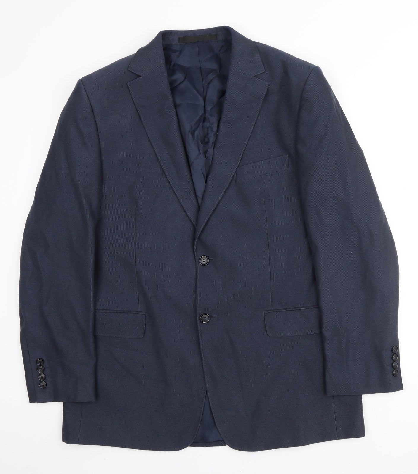 Mens UK Size M Marks and Spencer Regular Blue Suit Jacket