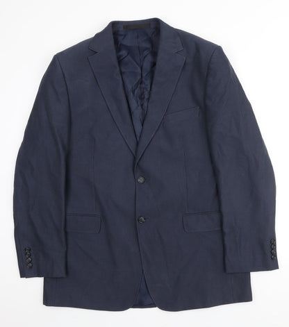 Mens UK Size M Marks and Spencer Regular Blue Suit Jacket