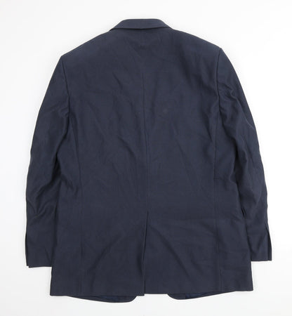Mens UK Size M Marks and Spencer Regular Blue Suit Jacket
