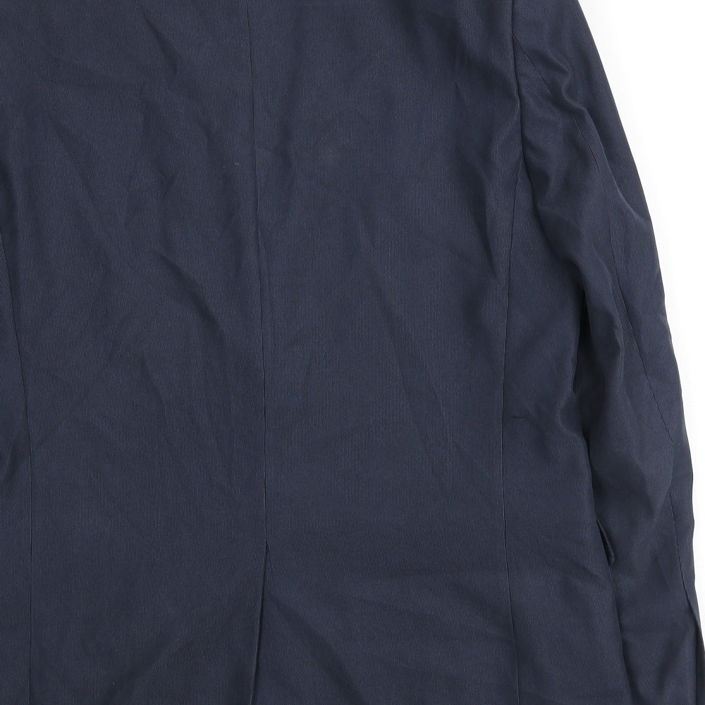 Mens UK Size M Marks and Spencer Regular Blue Suit Jacket