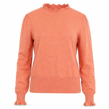 Womens UK Size S Oasis Orange Pullover Jumper