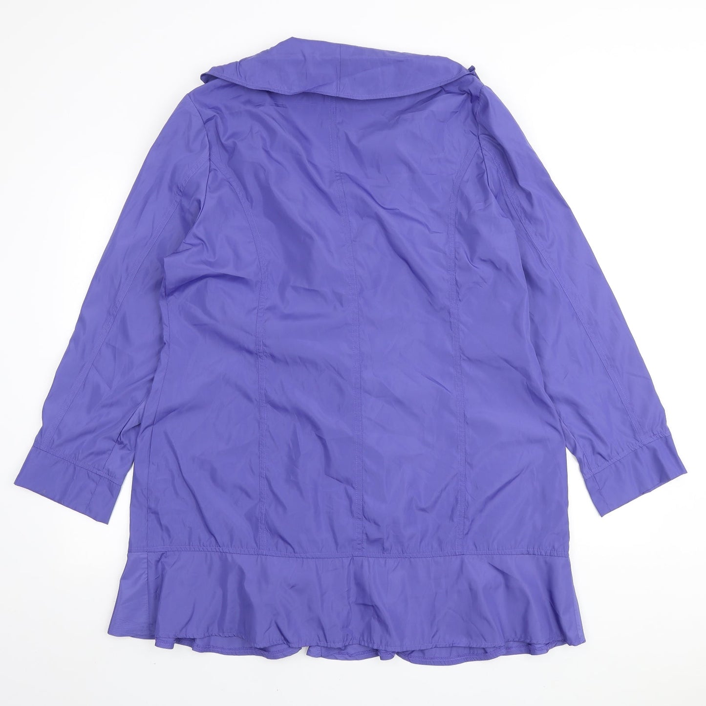Womens UK Size 16 Being Casual Purple Anorak Coat