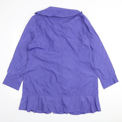 Womens UK Size 16 Being Casual Purple Anorak Coat