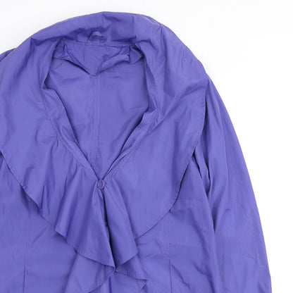 Womens UK Size 16 Being Casual Purple Anorak Coat