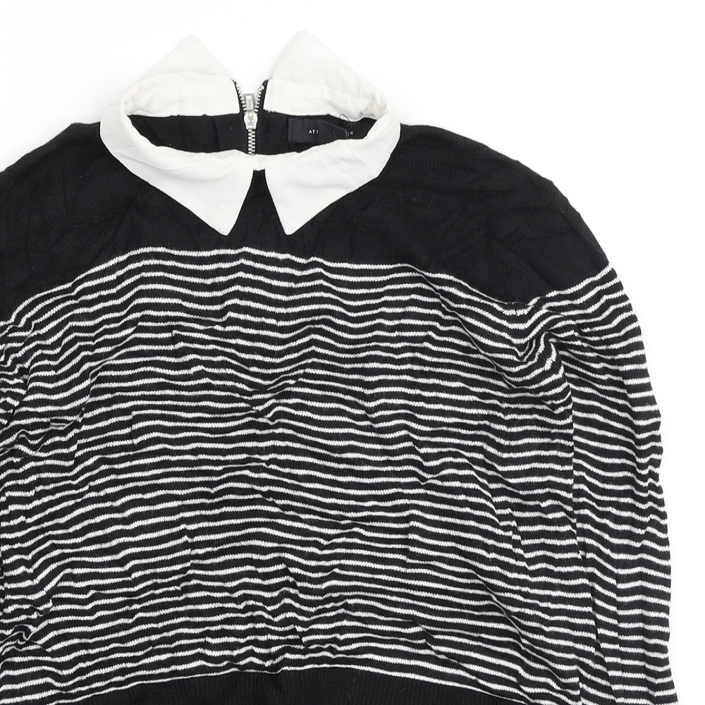 Womens UK Size 10 Atmosphere Black Pullover Jumper