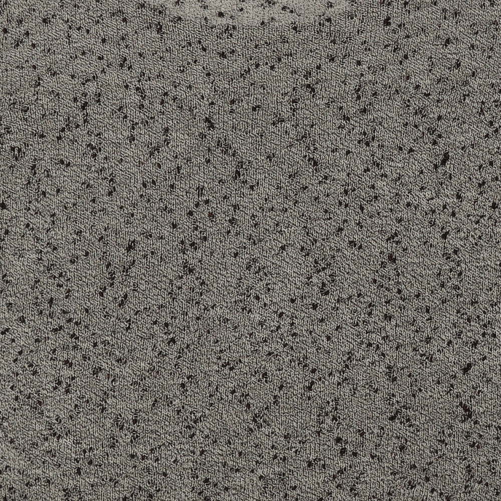 Alex & Co. Womens Brown Boat Neck Geometric Viscose Pullover Jumper Size 16