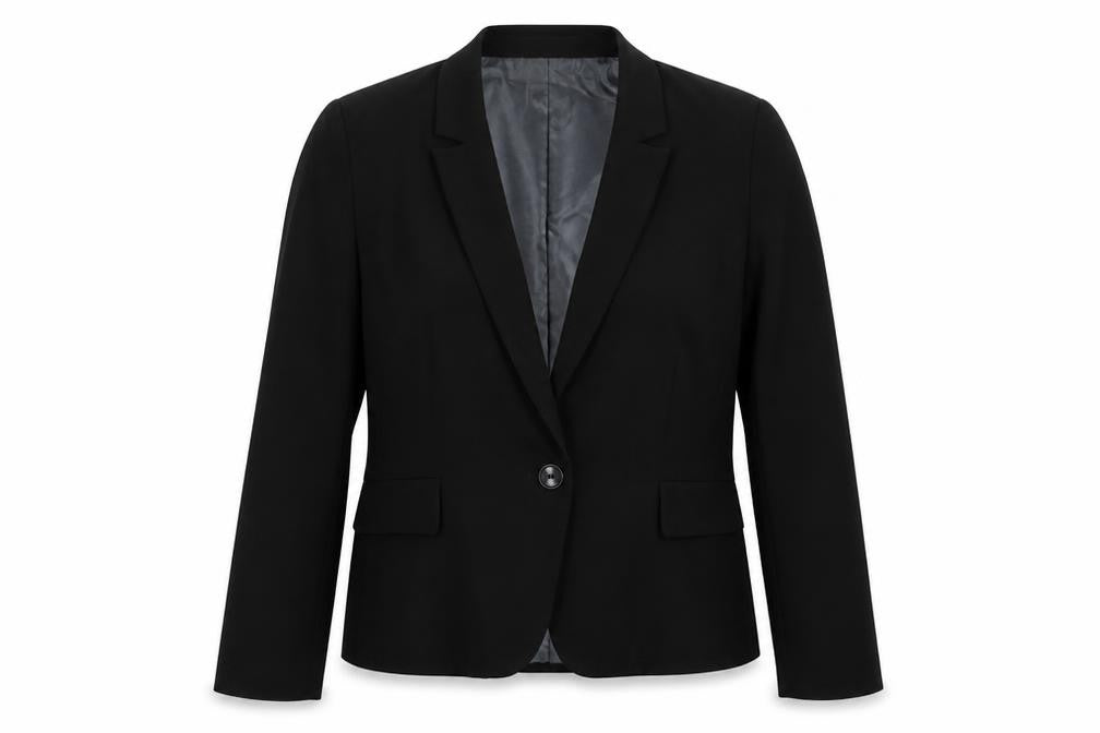 Womens UK Size 12 Oasis Regular Black Blazer