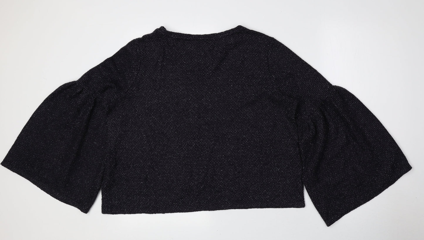 Womens UK Size 14 Marks and Spencer Blue Pullover Jumper
