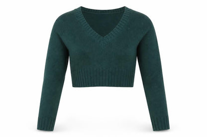 Womens UK Size S Divided Green Pullover Jumper