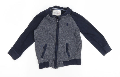 Debenhams Baby Blue Jacket Size 3-6 Months Zip