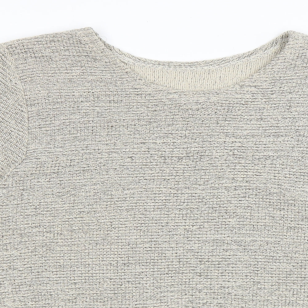 Womens UK Size XL Preworn Beige Pullover Jumper
