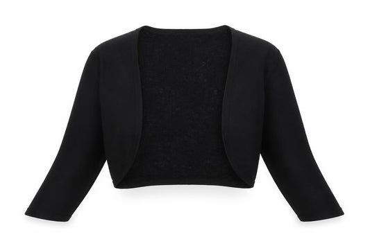 Womens UK Size 10 Monsoon Black Shrug Jumper