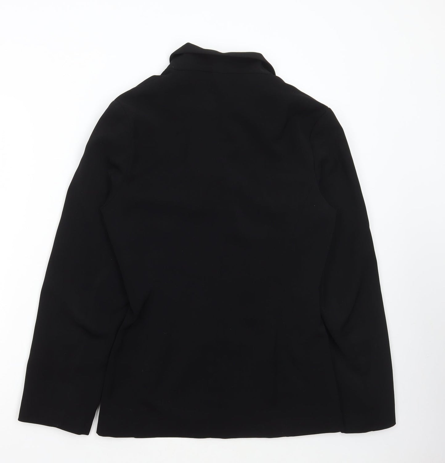 Womens UK Size 10 AMARANTO Black Jacket