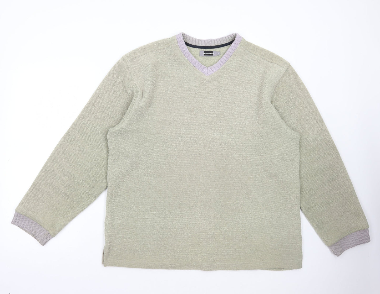 Mens UK Size M Armando Green Pullover Sweatshirt