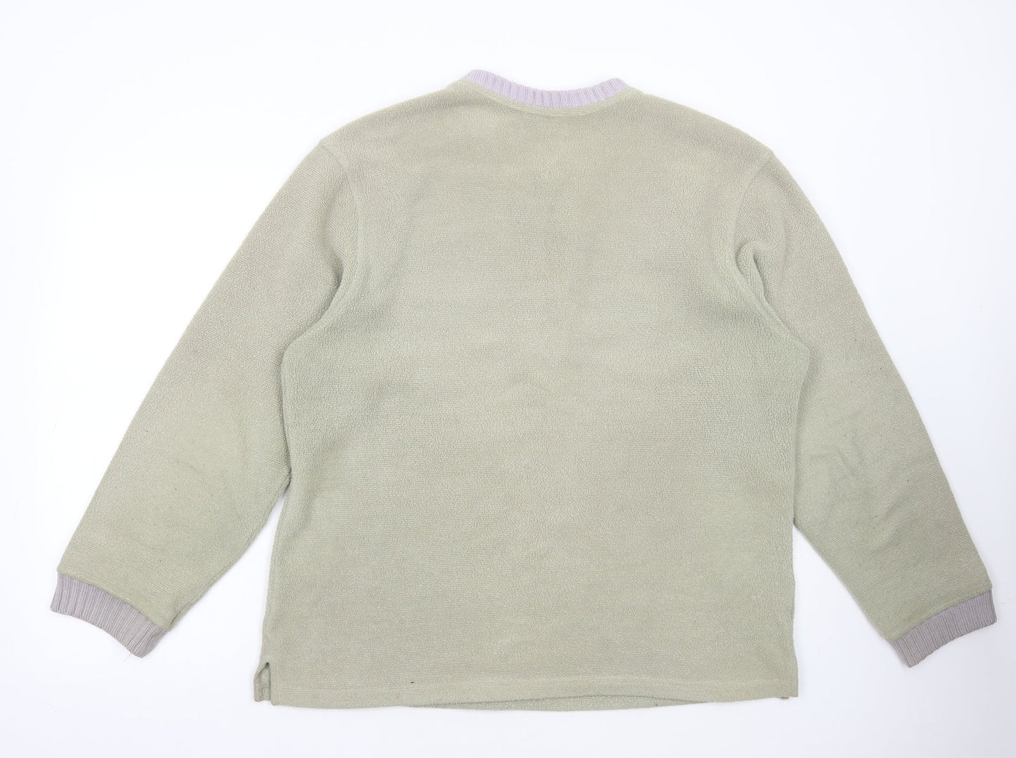 Mens UK Size M Armando Green Pullover Sweatshirt