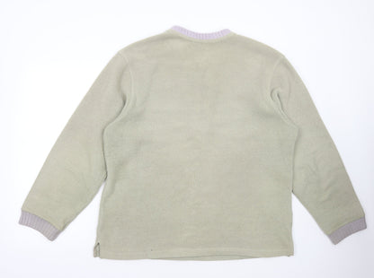 Mens UK Size M Armando Green Pullover Sweatshirt