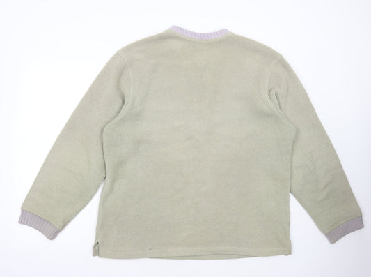 Mens UK Size M Armando Green Pullover Sweatshirt