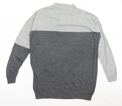 Womens UK Size S Matalan Grey Pullover Jumper