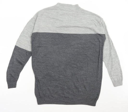 Womens UK Size S Matalan Grey Pullover Jumper