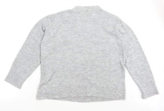 Womens UK Size L Matalan Grey Pullover Jumper