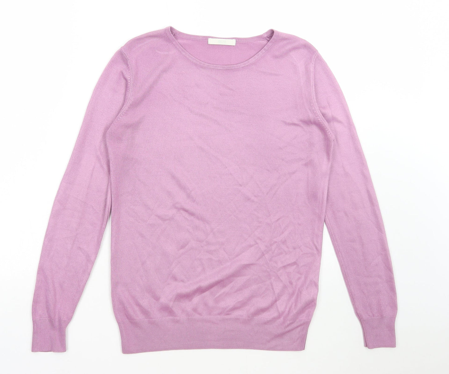 Womens UK Size 8 Marks and Spencer Purple Pullover Jumper